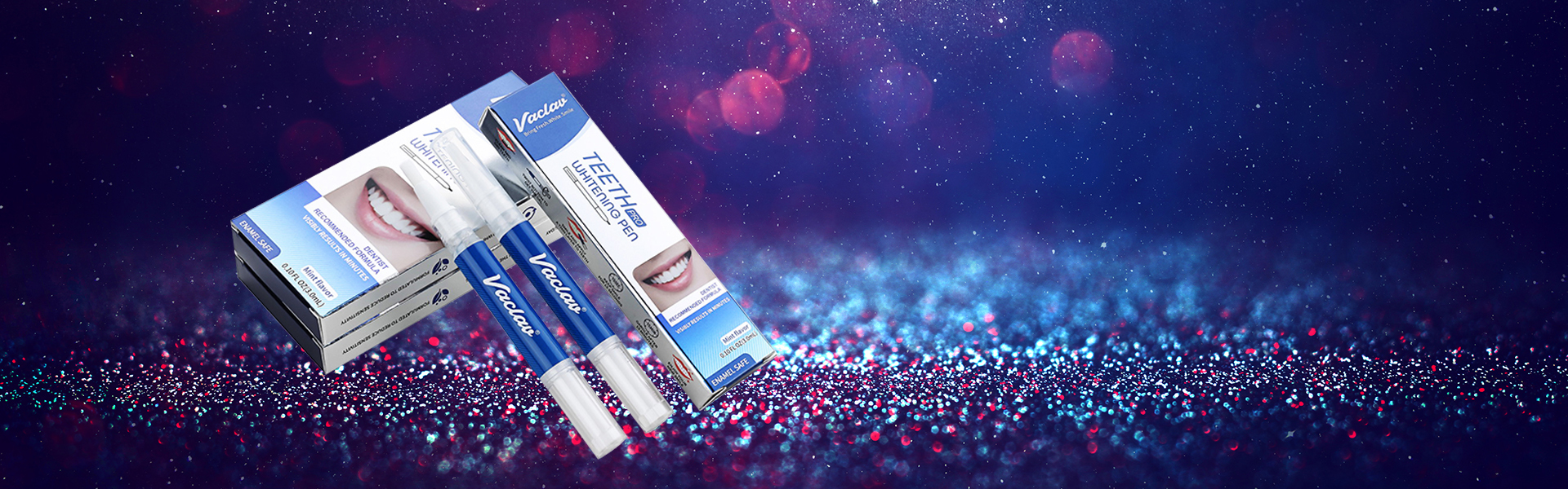 Vaclav is a teeth whitening product manufacturer and distributor, good