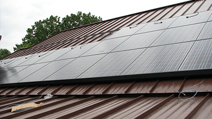 Solar Rooftop Mounting Project