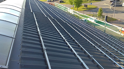 Solar Rooftop Mounting Project