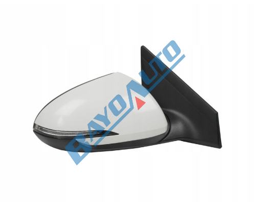 AUTO MIRROR REVIEW  ELANTRA 16-18 ELEC HEATED SIG A/T FOLDING  RH
