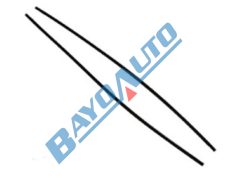 ROOF MOLDING CIVIC 02-05 LH