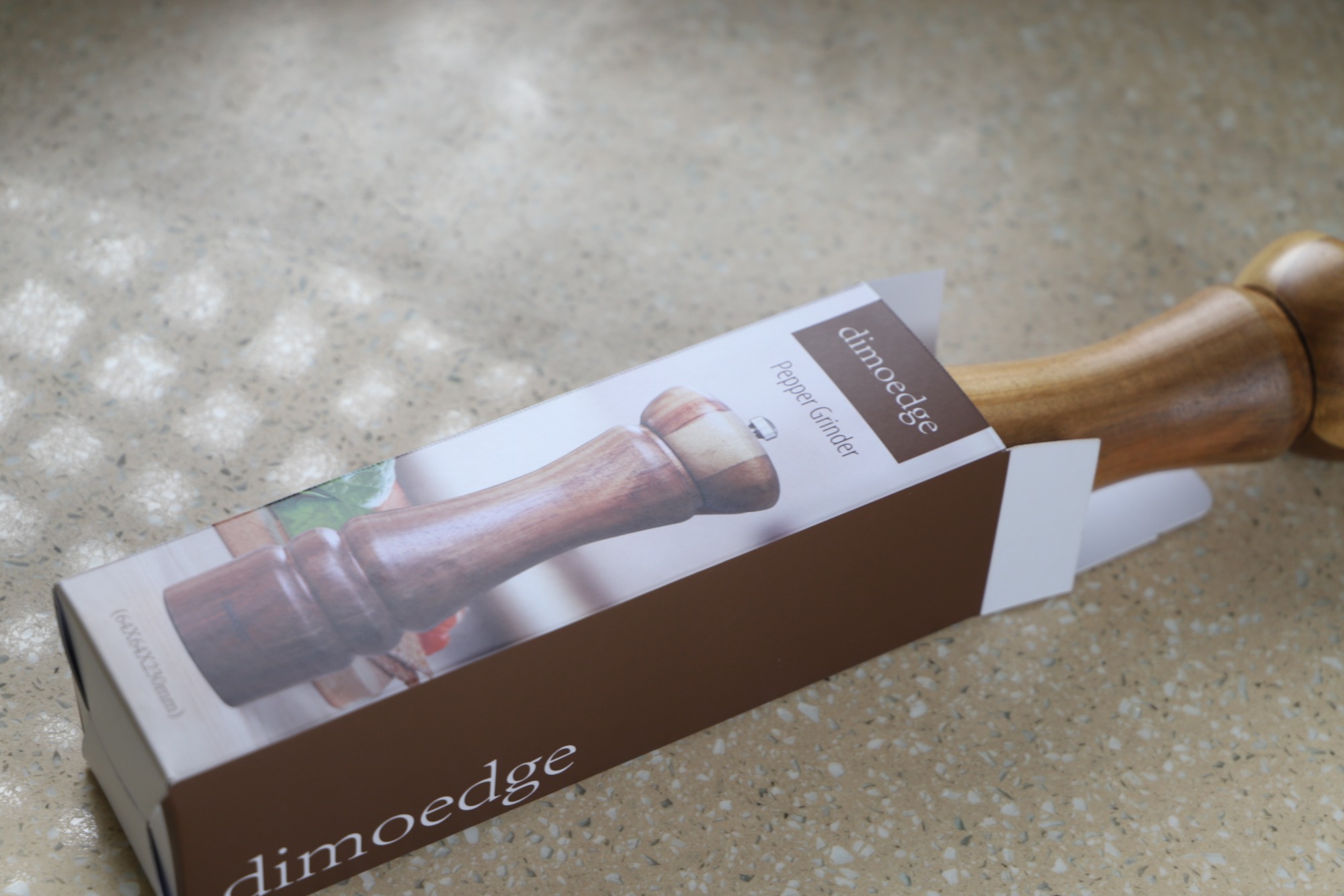Dimoedge Wood Salt and Pepper Mill