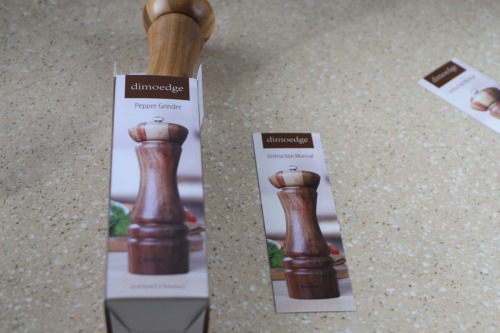 Dimoedge Wood Salt and Pepper Mill