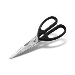 Black Kitchen Scissors – 20.5cm Heavy-Duty Stainless Steel Food Shears