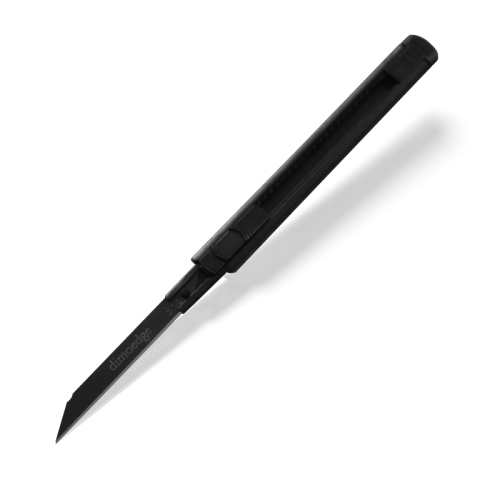 Black Retractable Utility Knife – 14cm Slim Blade, Precision Cutting Tool
