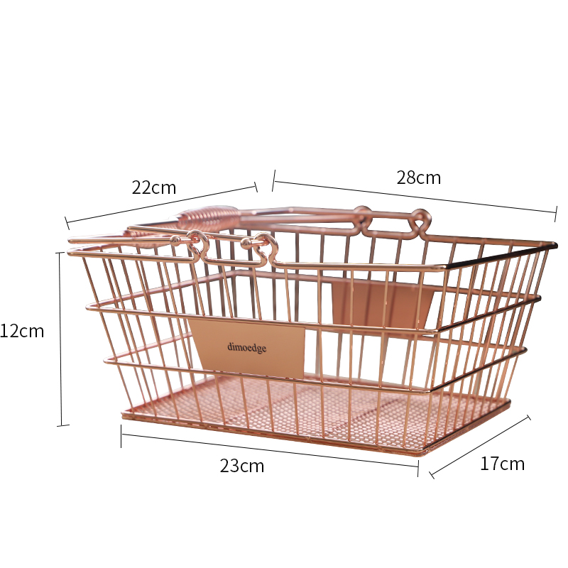 Dimoedge Sturdy Steel Metal Wire Baskets for Organizing
