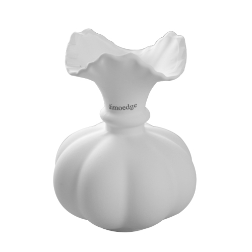 French Embossed Ceramic Vase – Elegant Flower Arrangement Decor for Living Room