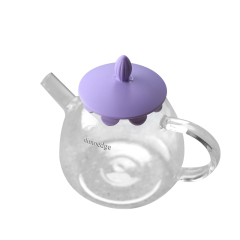 Heat-Resistant Borosilicate Glass Water Pitcher with Food-Grade PP Lid for Home Use