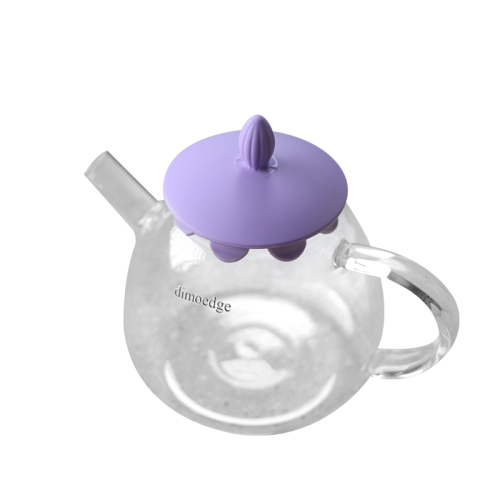 Heat-Resistant Borosilicate Glass Water Pitcher with Food-Grade PP Lid for Home Use