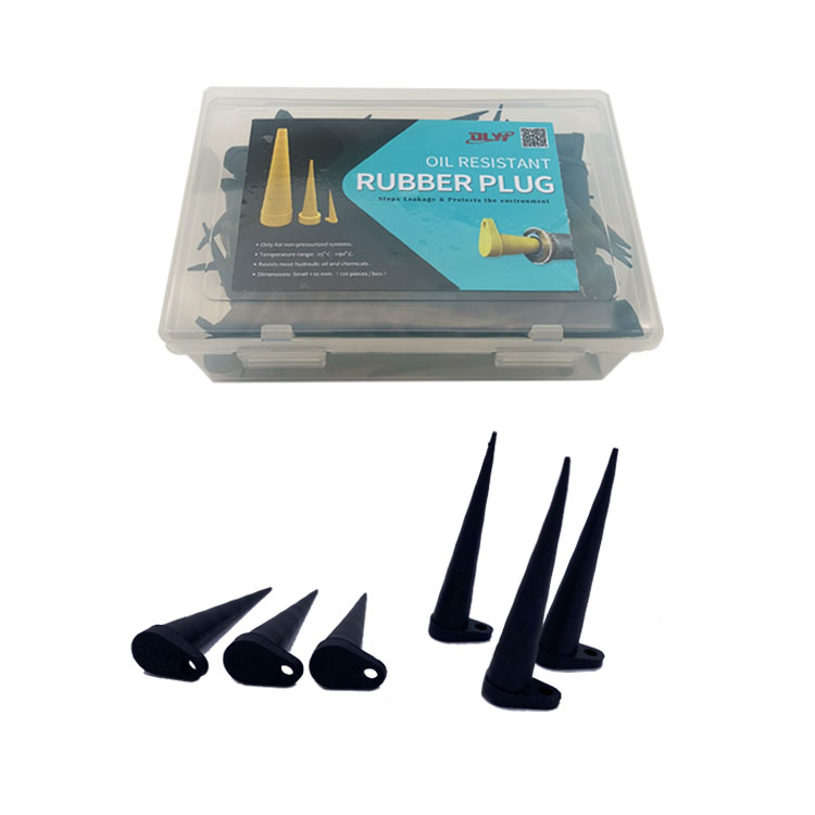 How to prevent rubber service plugs from slipping during installation?       ​