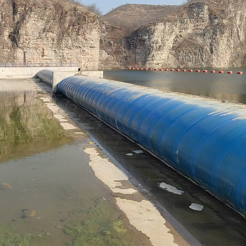 Why choose water inflatable rubber dam for flood control ?