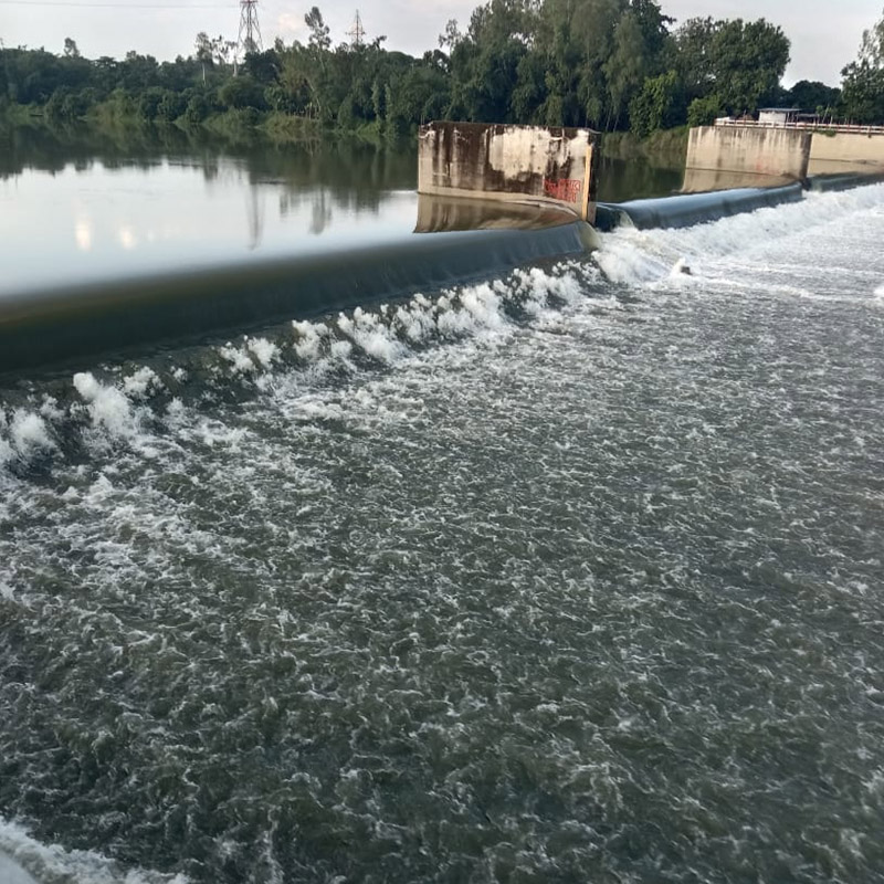 Coussin gonflable en caoutchouc
