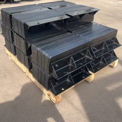 Laminated Rubber Dock Bumper with Steel Angle