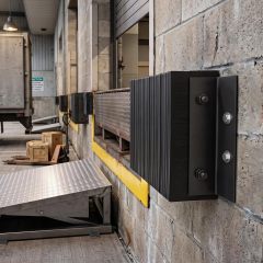 Laminated Rubber Dock Bumper with Steel Angle