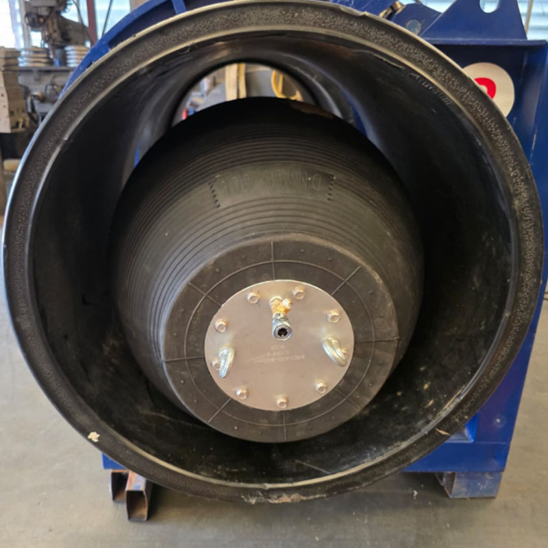 Multi-Pipe Diameter Universal Reducer Airbag | Inflatable Pipeline Blocking Rubber Plug