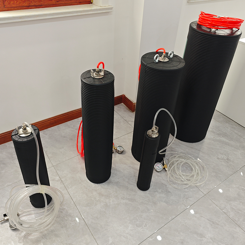 Multi-Pipe Diameter Universal Reducer Airbag | Inflatable Pipeline Blocking Rubber Plug