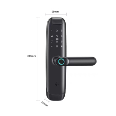 RFTC-011 Fingerprint combination lock for interior wooden door