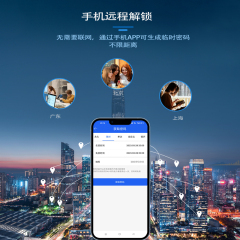 RFTC-019 不锈钢双面密码智能锁