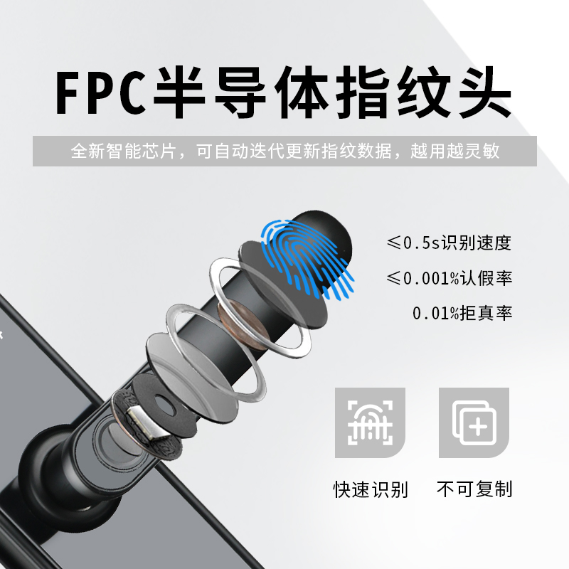 RFTC-509 指纹密码智能锁