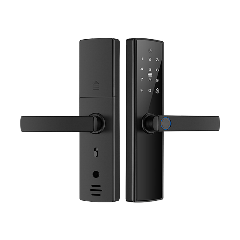 RFTC-木门猫眼锁半自动指纹锁涂鸦WiFi远程开锁