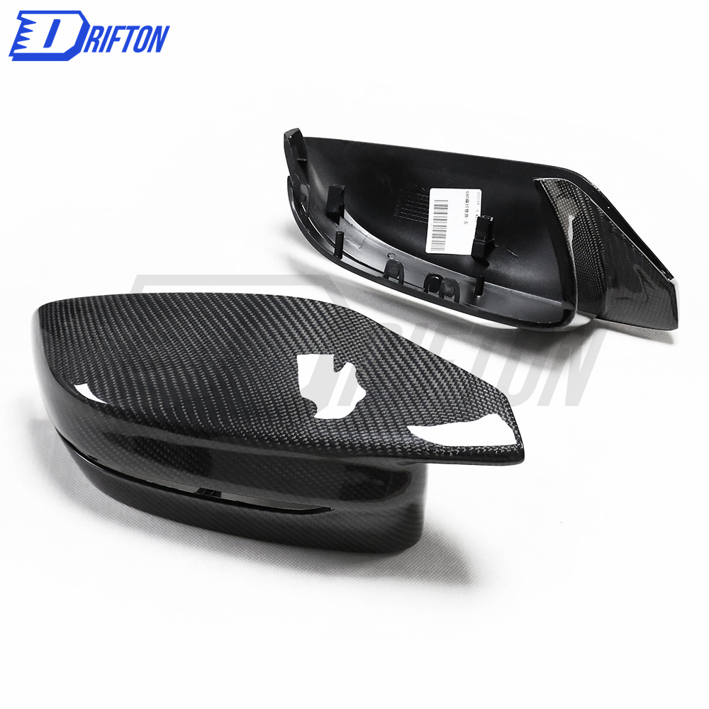 ABS + Carbon Fiber Mirror Cover (replacement) For BMW G80 M3 G82 M4 2021