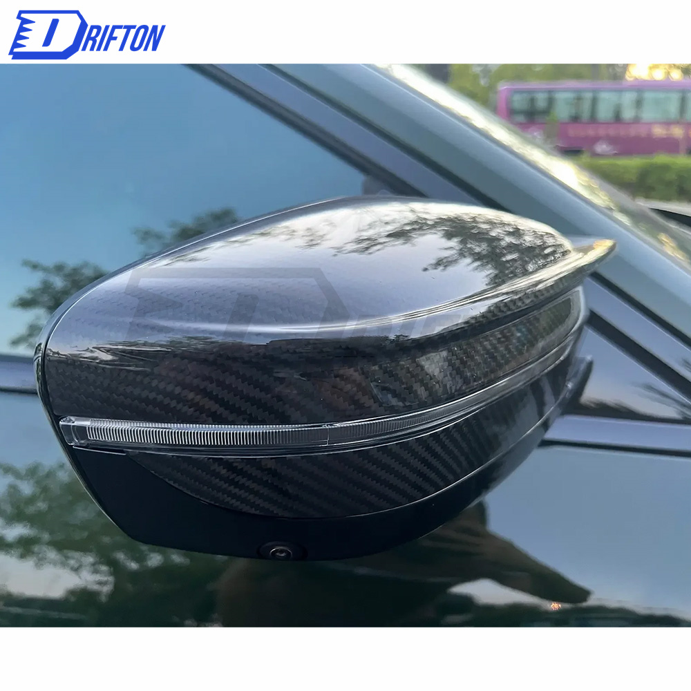 ABS + Carbon Fiber Mirror Cover (replacement) For BMW G80 M3 G82 M4 2021