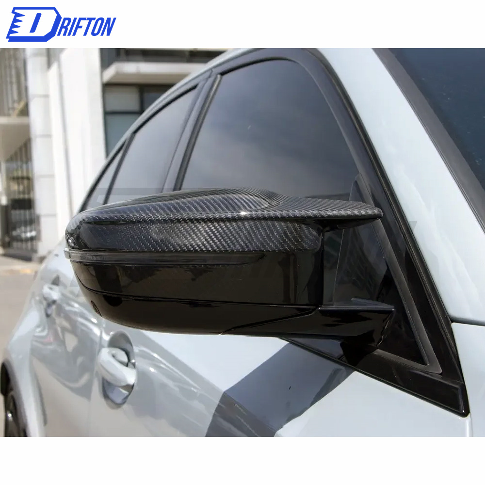 ABS + Carbon Fiber Mirror Cover (replacement) For BMW G80 M3 G82 M4 2021