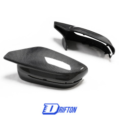 ABS + Carbon Fiber Mirror Cover (replacement) For BMW G80 M3 G82 M4 2021