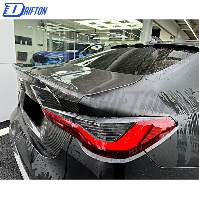 CSL Style Dry Carbon Fiber Roof Spoiler For BMW G80 M3 G82 M4 2020-2021