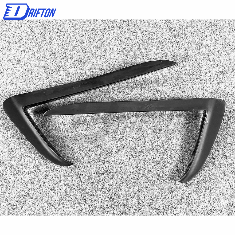 CMST Style Carbon Fiber Front Bumper Vent Trims For Tesla Model Y 2020-2021