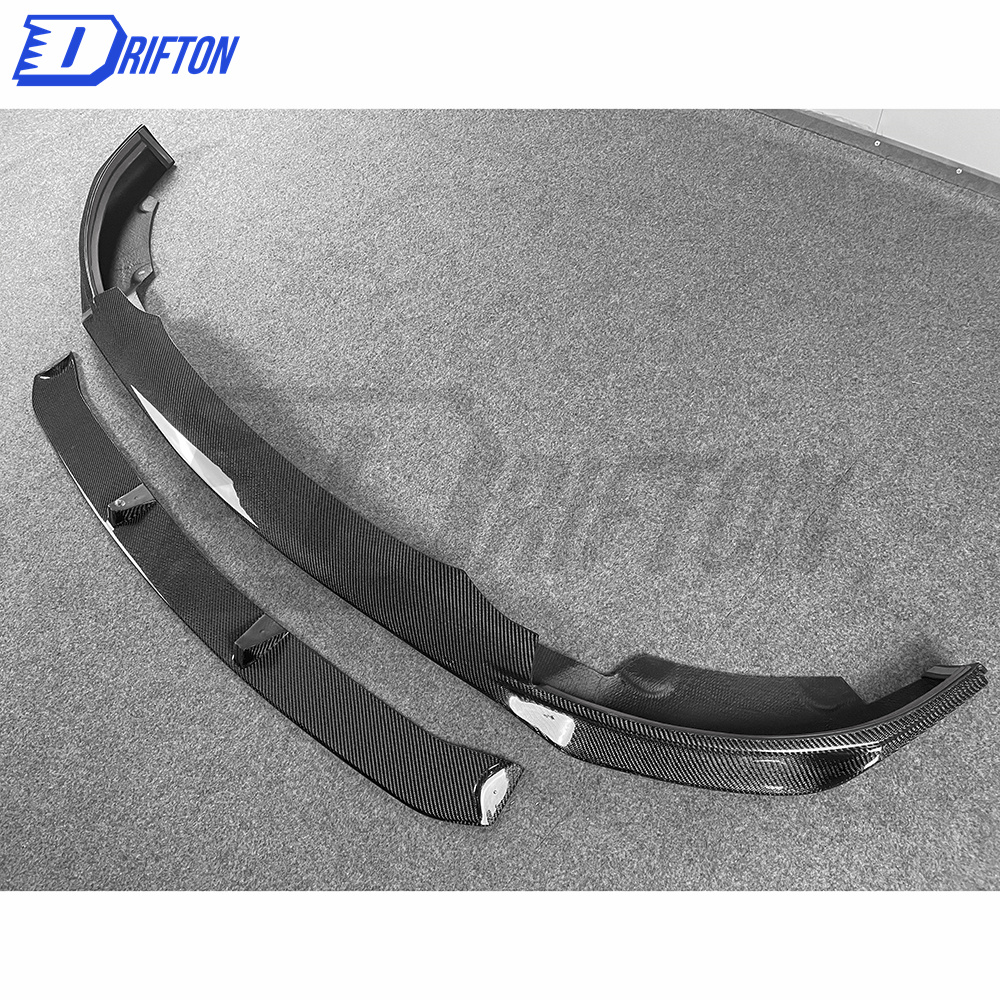 CMST Style Carbon Fiber Front Lip For Tesla Model Y 2020-2021