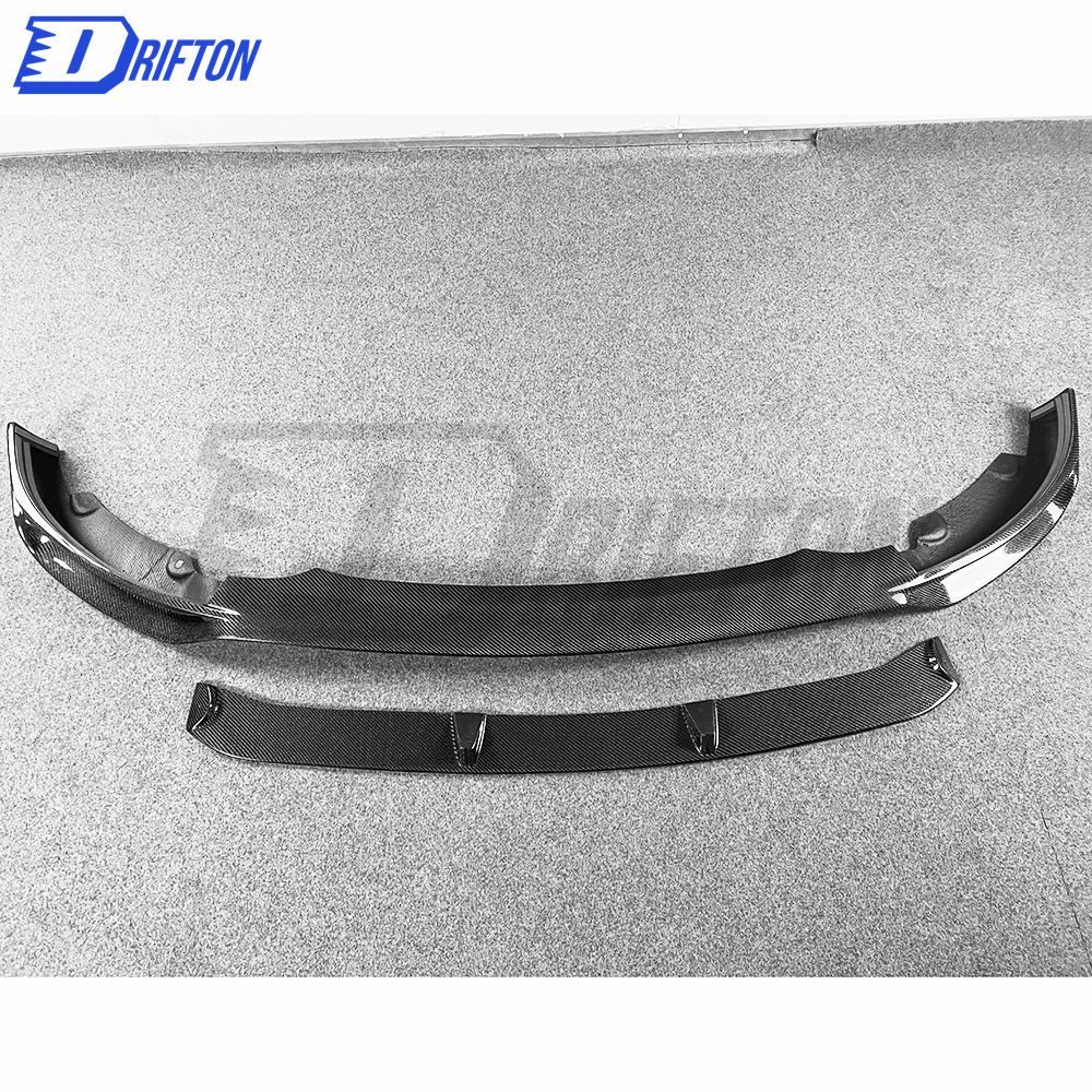 CMST Style Carbon Fiber Front Lip For Tesla Model Y 2020-2021