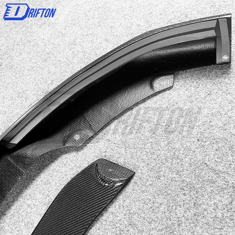 CMST Style Carbon Fiber Front Lip For Tesla Model Y 2020-2021