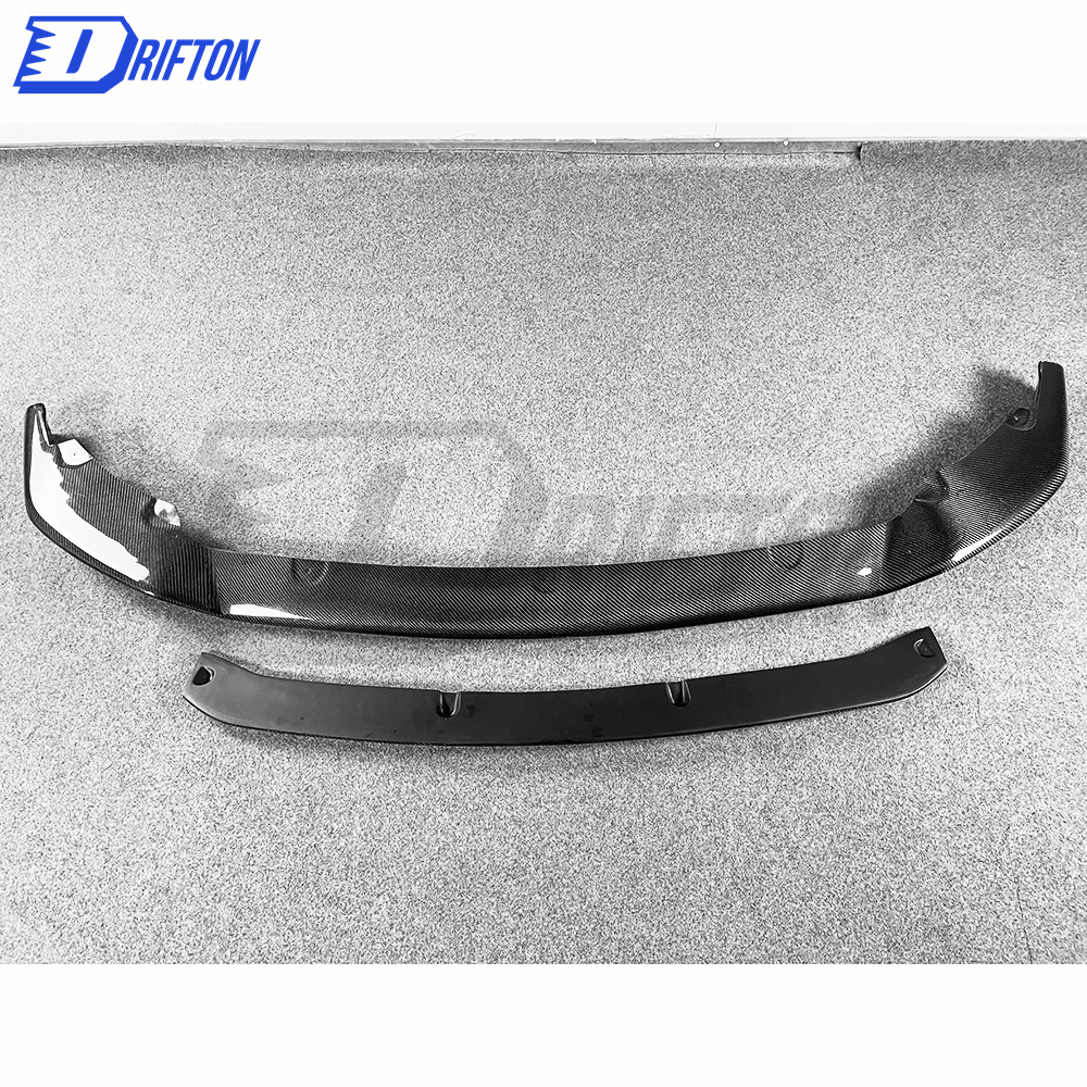 CMST Style Carbon Fiber Front Lip For Tesla Model Y 2020-2021