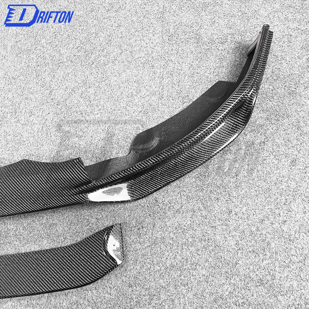 CMST Style Carbon Fiber Front Lip For Tesla Model Y 2020-2021