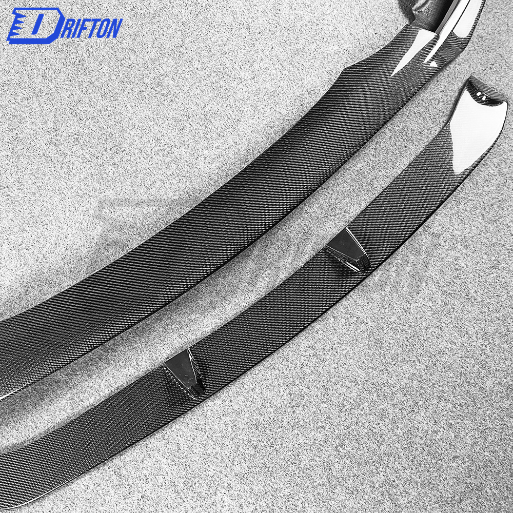 CMST Style Carbon Fiber Front Lip For Tesla Model Y 2020-2021