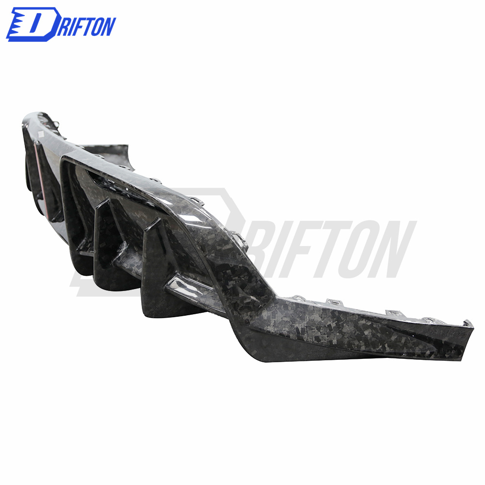 MIW Style Forged Dry Carbon Fiber Rear Diffuser For Tesla Model Y 2020-2021