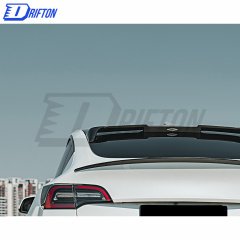 MIW Style Forged Dry Carbon Fiber Roof Spoiler For Tesla Model Y 2020-2021