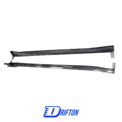 MIW Style Forged Dry Carbon Fiber Side Skirt For Tesla Model Y 2020-2021
