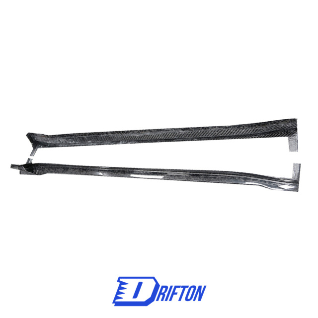 MIW Style Forged Dry Carbon Fiber Side Skirt For Tesla Model Y 2020-2021