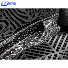 MIW Style Forged Dry Carbon Fiber Side Skirt For Tesla Model Y 2020-2021