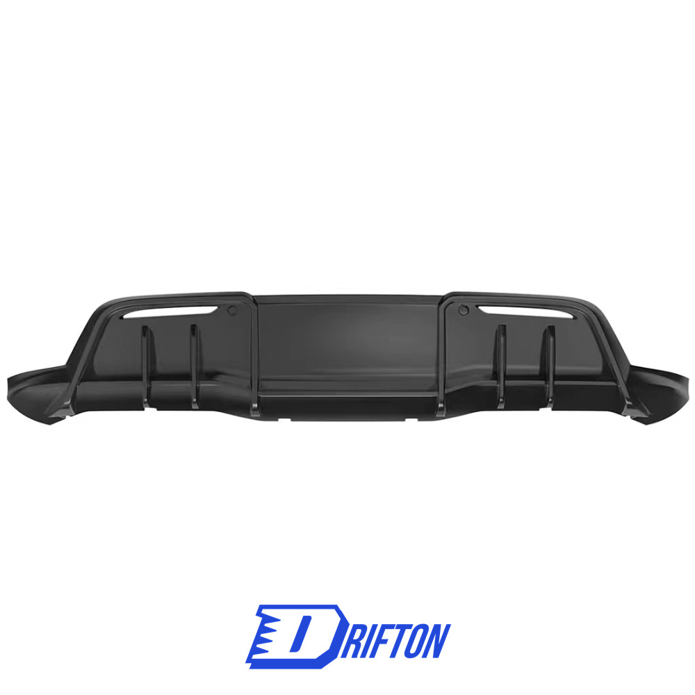 A Style Dry Carbon Fiber Rear Diffuser For Tesla Model Y 2020-2021