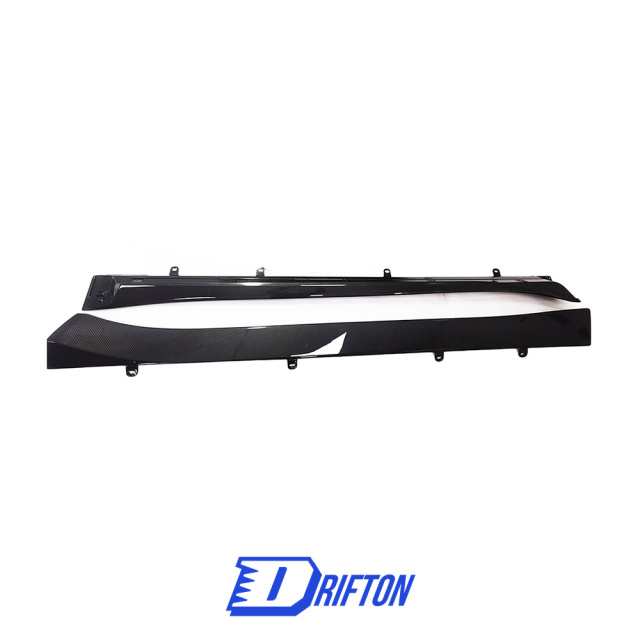 OEM Style Dry Carbon Fiber Side Skirt For Aston Martin BD11