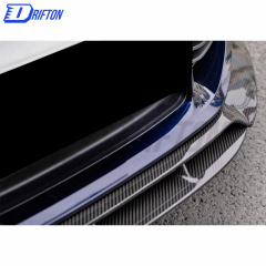 Paktechz Style Dry Carbon Fiber Front Lip For Porsche Boxster Cayman 718 2016-2020