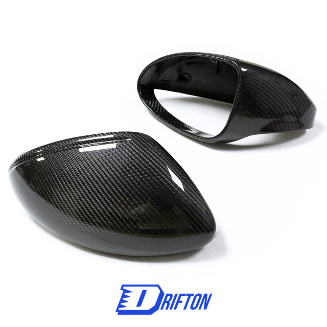 Dry Carbon Fiber Mirror Cap (replacement) LHD For Porsche 718 Cayman Boxster 2016-2025