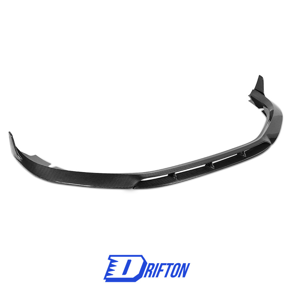 Paktechz Style Dry Carbon Fiber Front Lip For Porsche Boxster Cayman 718 2016-2020