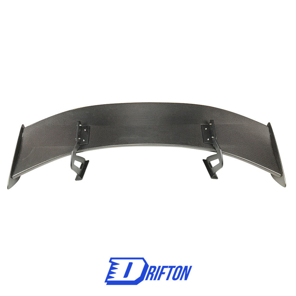 GT4 Style Dry Carbon Fiber Rear Spoiler For Porsche 718 Cayman Boxster 2016-2025