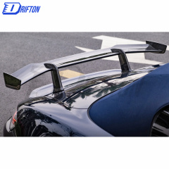 Paktechz Style Dry Carbon Fiber Rear Spoiler For Porsche 718 Cayman Boxster 2016-2020