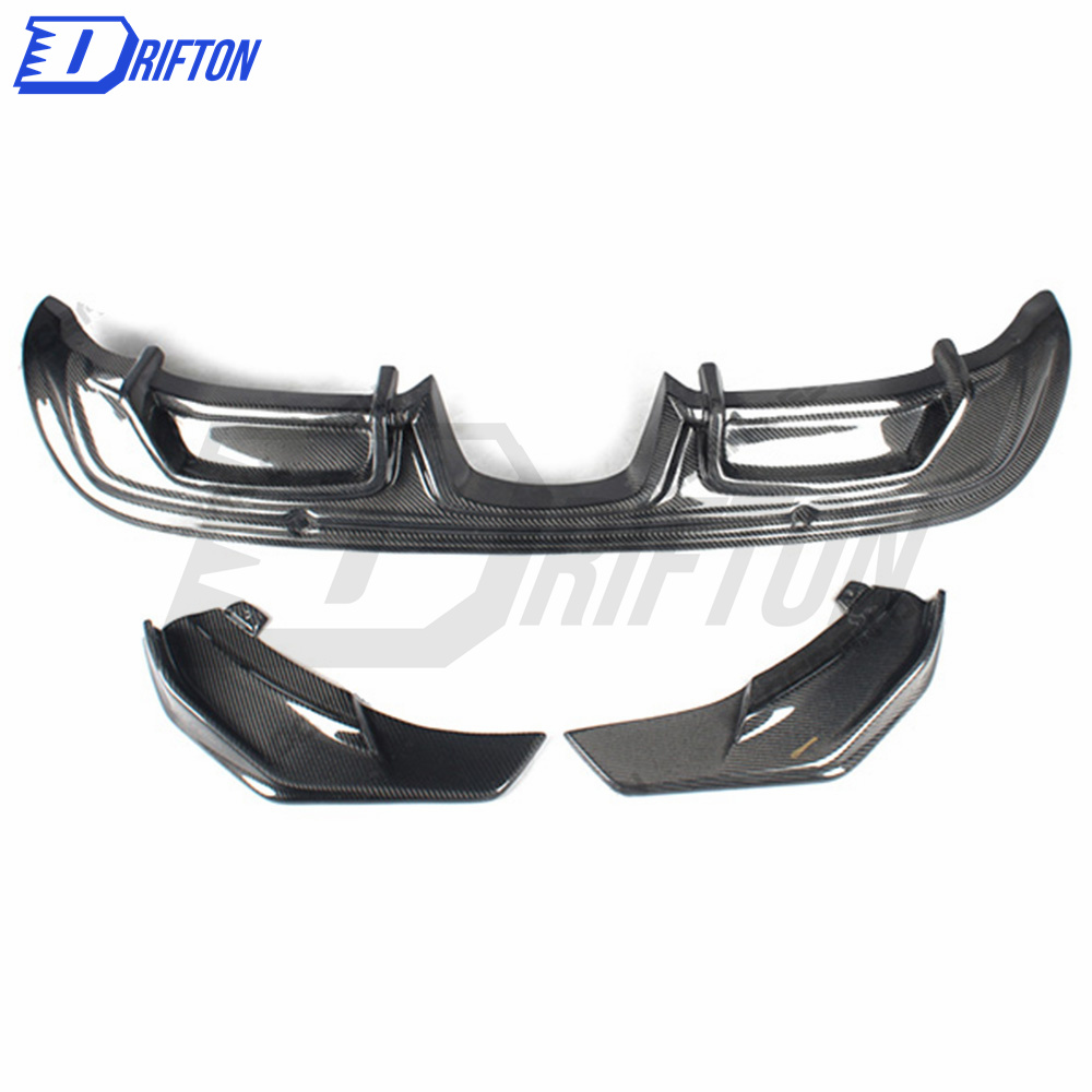 ARMA Style Carbon Fiber (Cfrp) Rear Diffuser For Porsche 718 Cayman Boxster 2016-2020