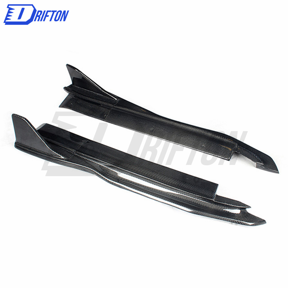 ARMA Style Carbon Fiber (Cfrp) Side Skirt For Porsche 718 Cayman Boxster 2016-2020